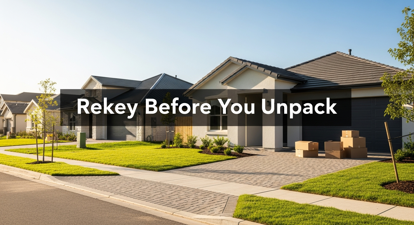 Just Bought a Home in Johnson County? Rekey Before You Unpack — Johnson County Locksmiths